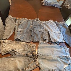 6 boys jean shorts